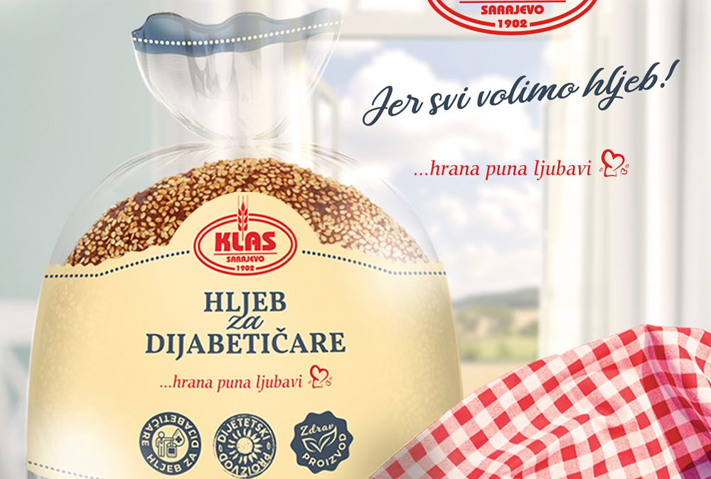 Klas Hljeb/Kruh za dijabetičare dostupan na širem području Mostara
